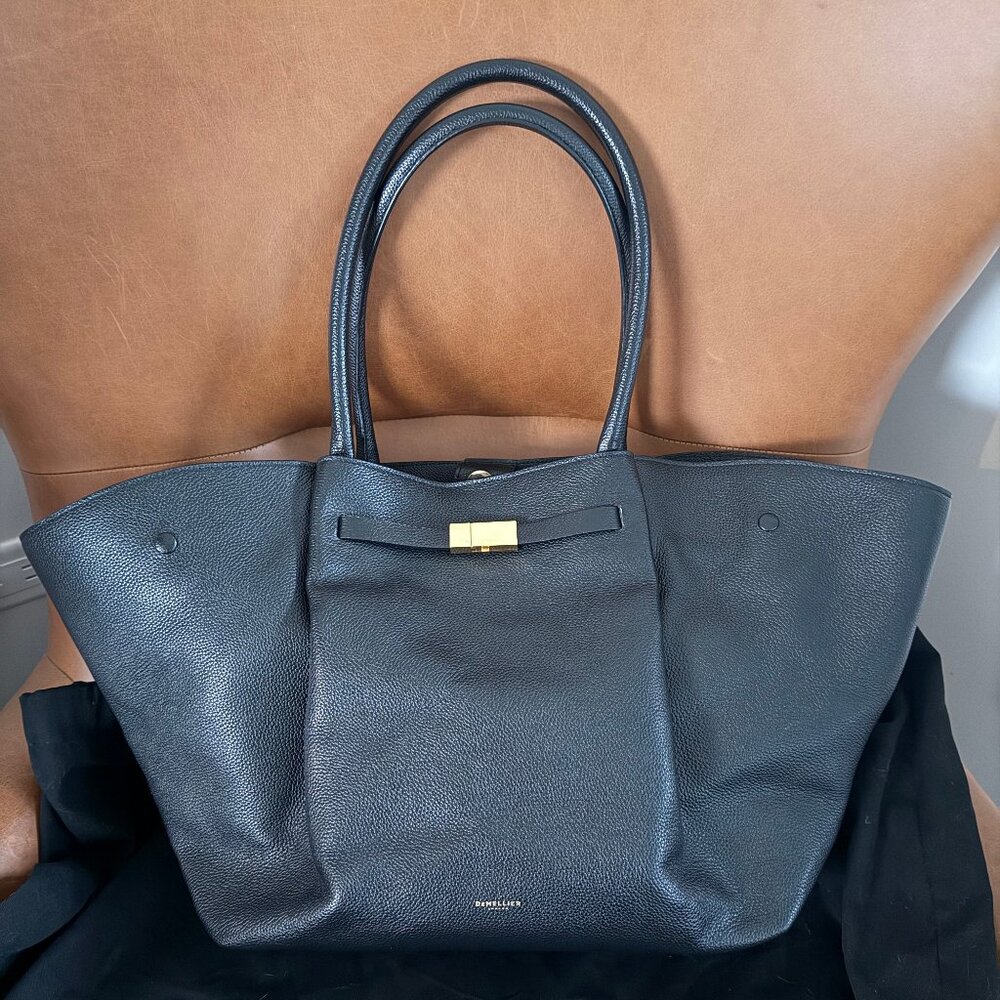 DeMellier New York tote bag in smooth calf leather